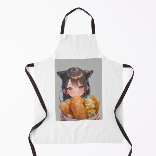Item preview, Fish ‘n’ Chips Waifu designed and sold by EnVy26.