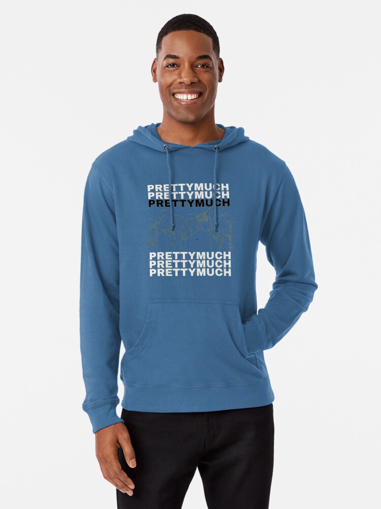 PRETTYMUCH Merch Boyband Icon Lightweight Hoodie