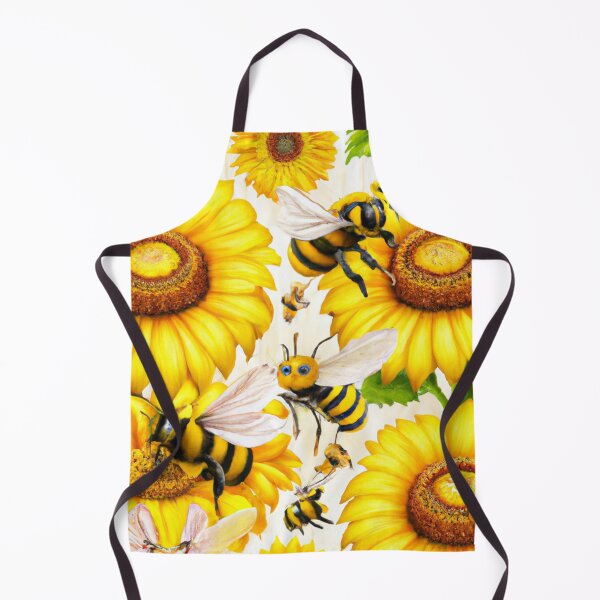 Item preview, Sweet Colorful Bee On A Sunflower, A Honeybee Design designed and sold by MoStorish.