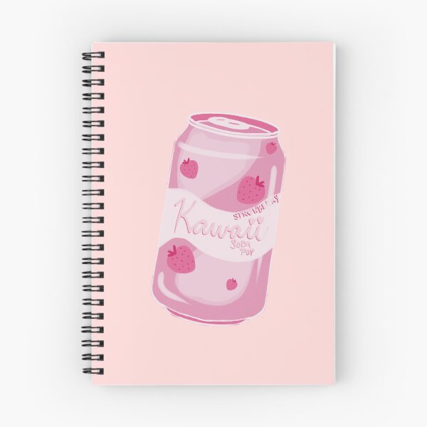 Item preview, Kawaii Strawberry Soda Pop Graphic Design designed and sold by Abyssalbee.