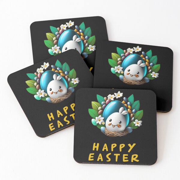 Item preview, Happy Easter Artwork: Add Color and Cheer to Your Holiday Decor designed and sold by BK-Fishing.