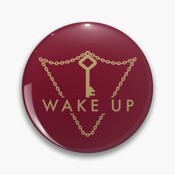 Item preview, 1899 "Wake Up" With Maura Franklin's Key in Shape of Kerberos Logo Graphic  designed and sold by Backdrifts.