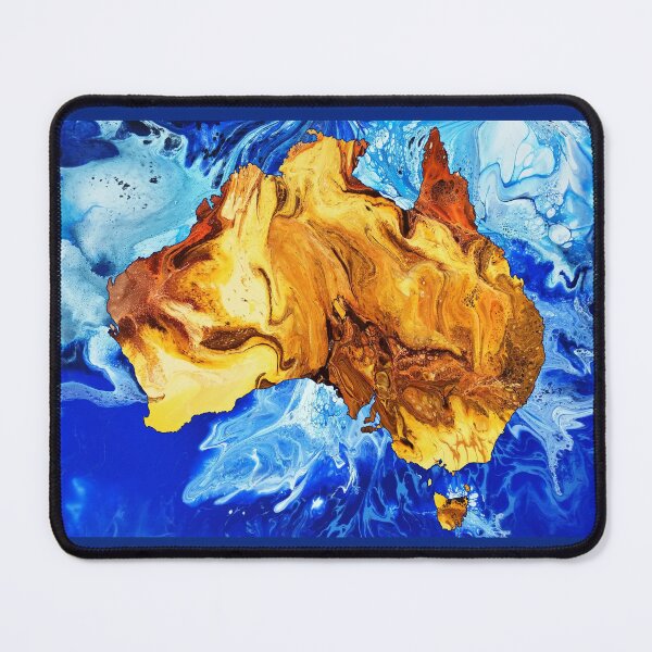 Item preview, Sunburnt Country: Australia painting designed and sold by Fluid Visions.