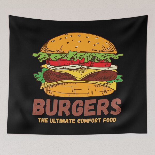 Item preview, Burgers - The ultimate comfort food - The Burger Boss designed and sold by WBP Mart.