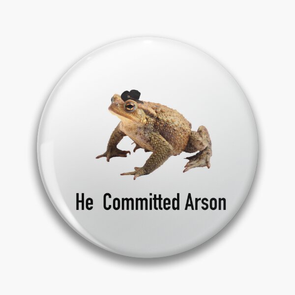 Item preview, Arson toad designed and sold by Hannahrose96.