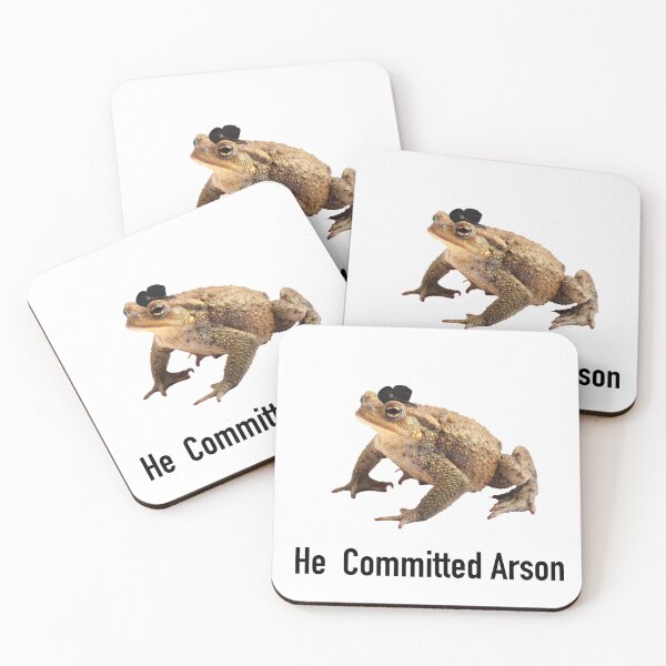 Item preview, Arson toad designed and sold by Hannahrose96.