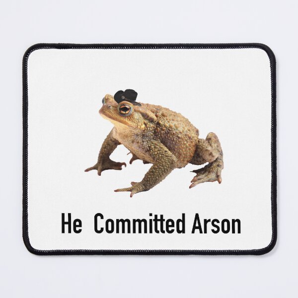 Item preview, Arson toad designed and sold by Hannahrose96.