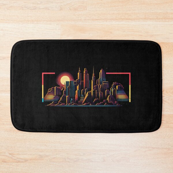 Item preview, Futuristic City Black designed and sold by CosyDesign.