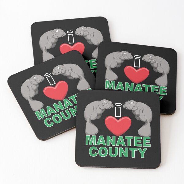 Item preview, I Heart Manatee County designed and sold by wickedcartoons.