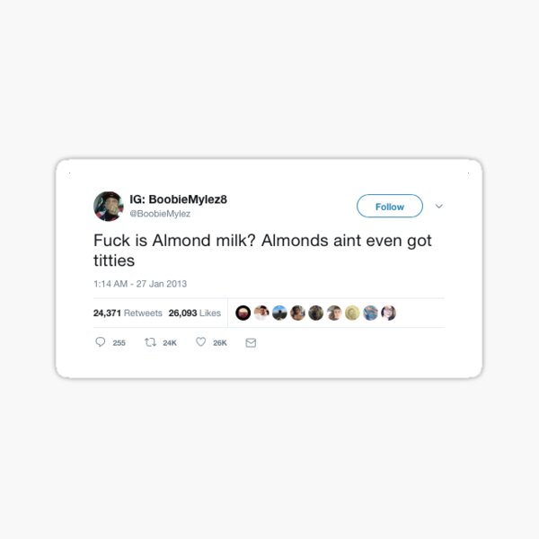 Almond with tits