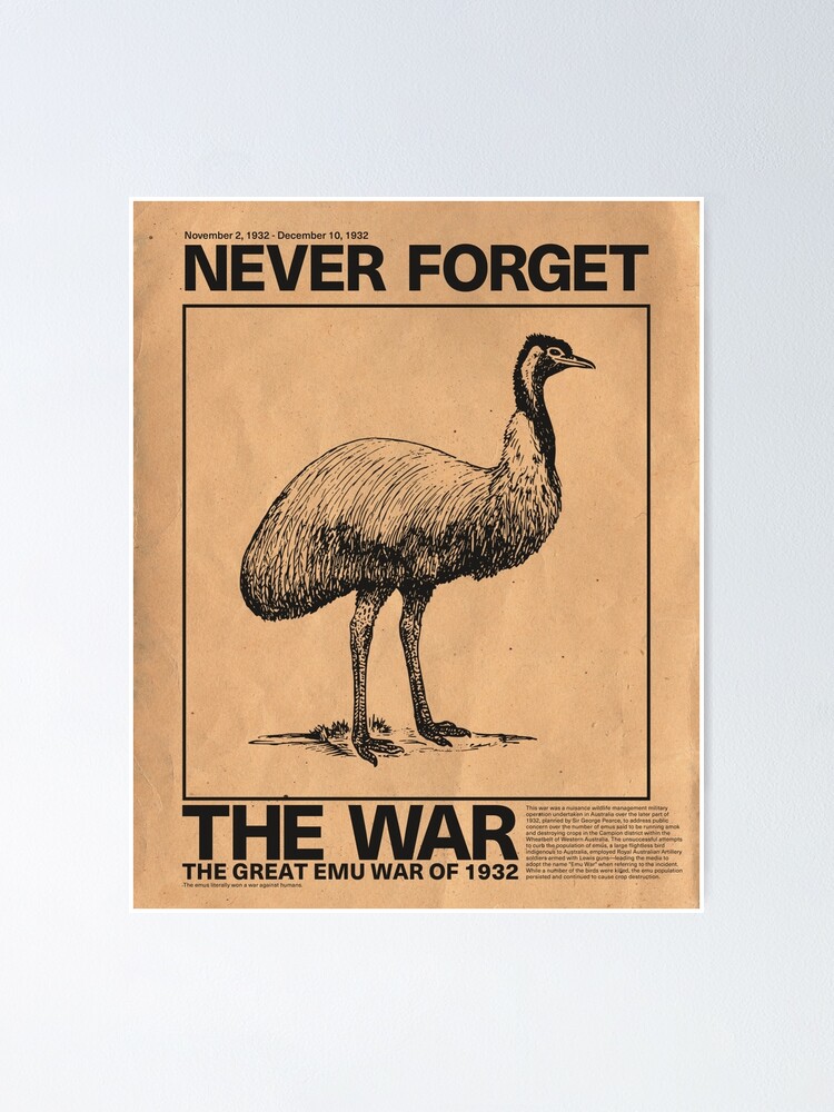 Never Forget The Emu War