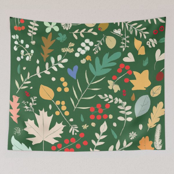 Item preview, Unique Floral Autumn Pattern designed and sold by Burnout (⌣_⌣).