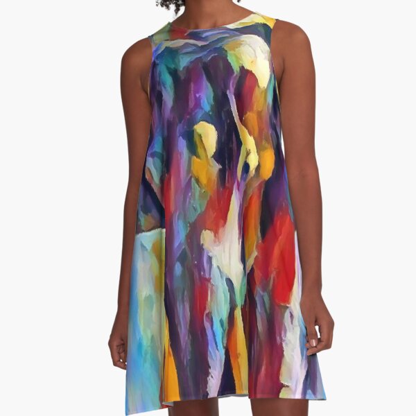 Elephant A-Line Dress