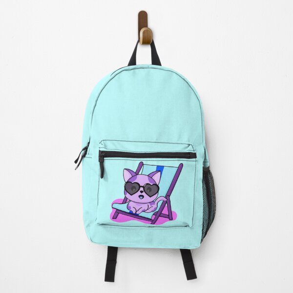 Item preview, Beach Dog in Purple designed and sold by JillyBDesigns.