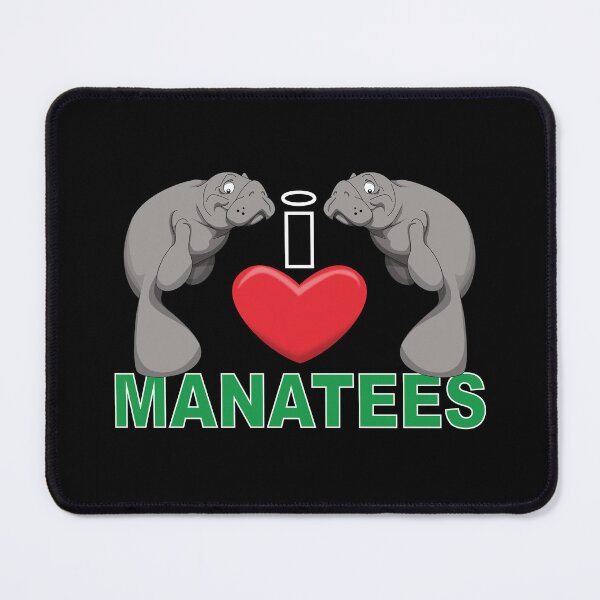 Item preview, I Heart Manatees designed and sold by wickedcartoons.