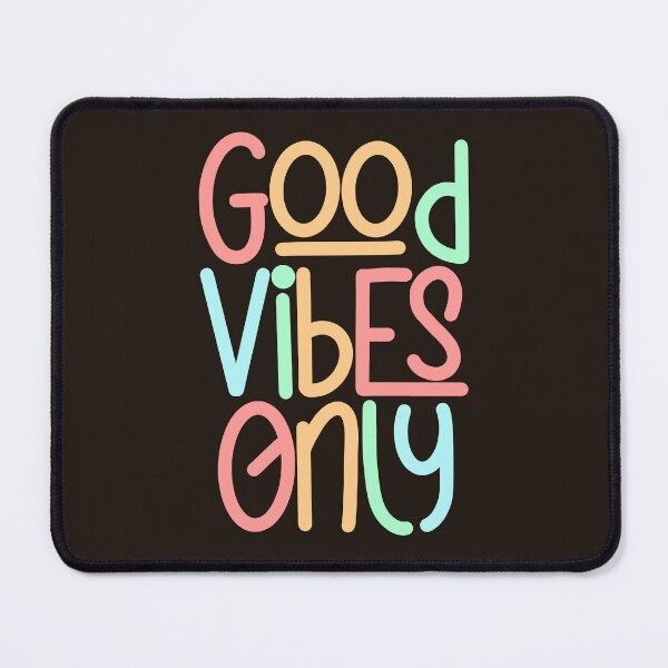 Item preview, Good Vibes Only - Quote in Summer Pastel Cute Colorful Typography designed and sold by Cawaiico.