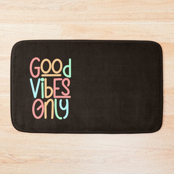 Item preview, Good Vibes Only - Quote in Summer Pastel Cute Colorful Typography designed and sold by Cawaiico.