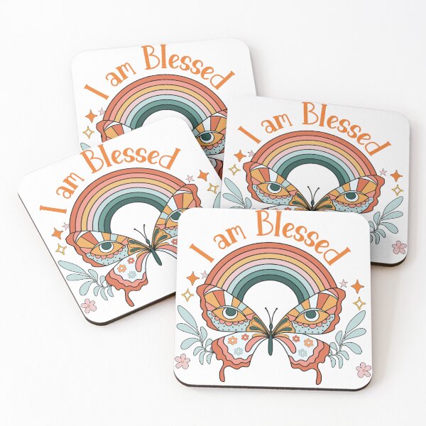 Item preview, affirmation - I am Blessed designed and sold by delively-Dewi.
