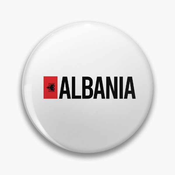 Item preview, Albania Country Flag - Minimal Design collection designed and sold by randomorder.