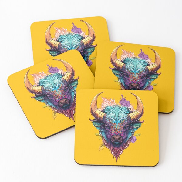 Item preview, Buffalo, Vector Illustration designed and sold by BadAttitudeTees.