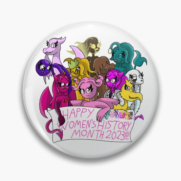 Item preview, Rainbow Friends Women's History Month 2023 designed and sold by DarkDragonDeception - Claudia.