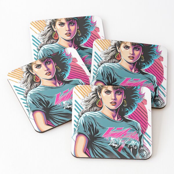 Item preview, Vintage 80s Style Women's Fashion Design designed and sold by GustavsMD.