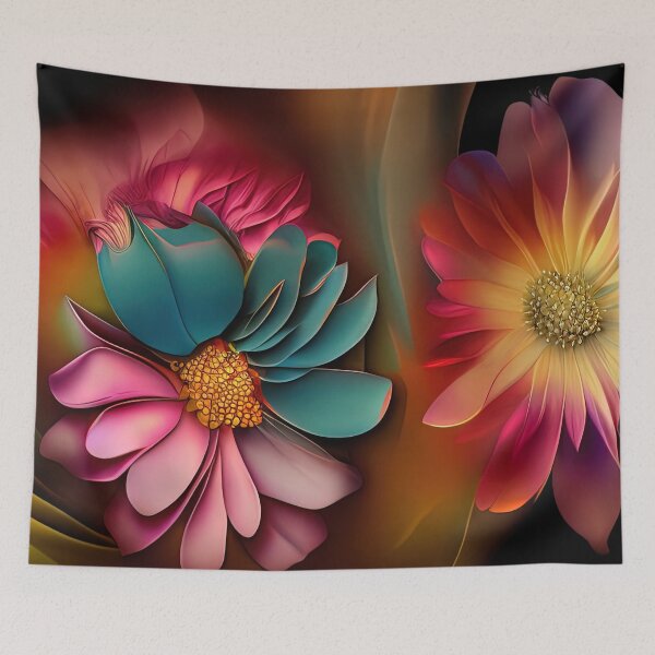 Item preview, Asters multicolores animados designed and sold by FireScreen.