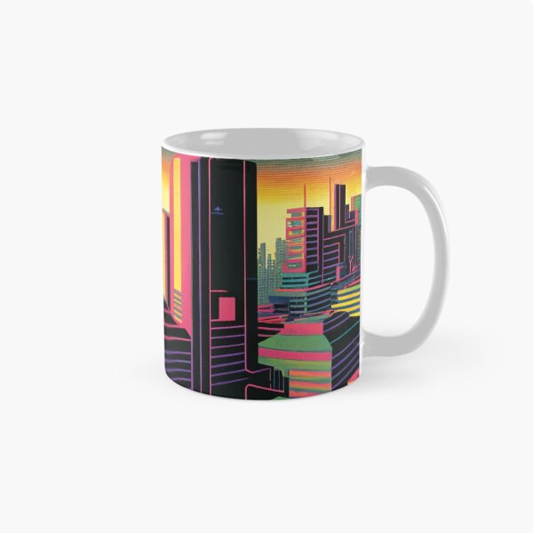 Artikelvorschau, Futuristisches Stadtgelb entworfen und verkauft von CosyDesign.