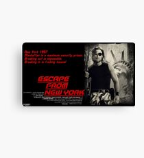 Snake Plissken Canvas Print