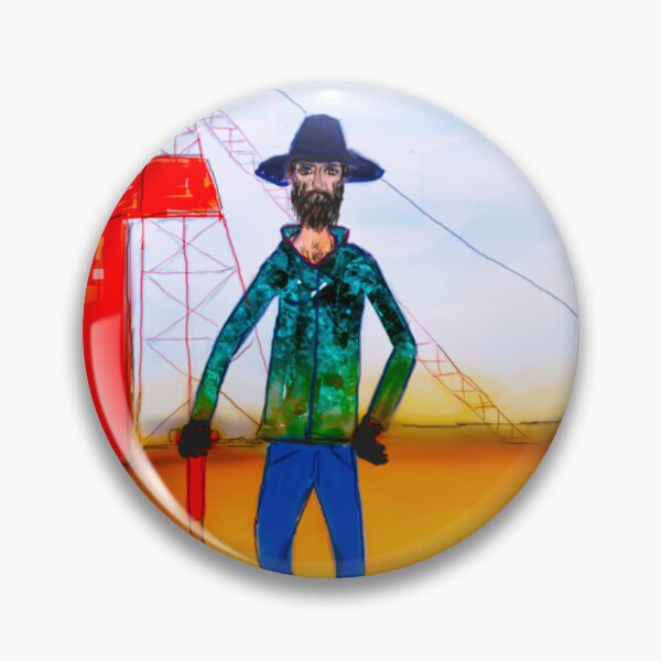Item preview, "Bearded Miner & His Staffy Dog" designed and sold by EJCairns.