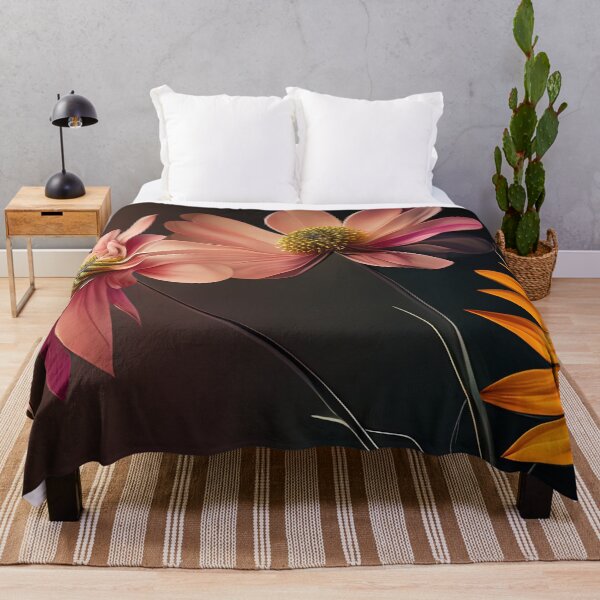Item preview, Pink and Yellow Asters designed and sold by FireScreen.