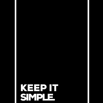 Artwork thumbnail, keep it simple by Randy403