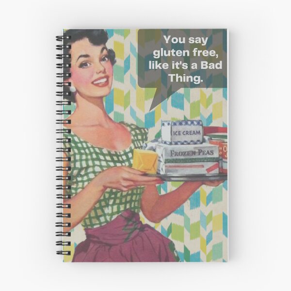 Item preview, Pop Art Parody: A Fun and Funky 1950s Print with a Playful Take on Gluten-Free Options designed and sold by Paul Corps.