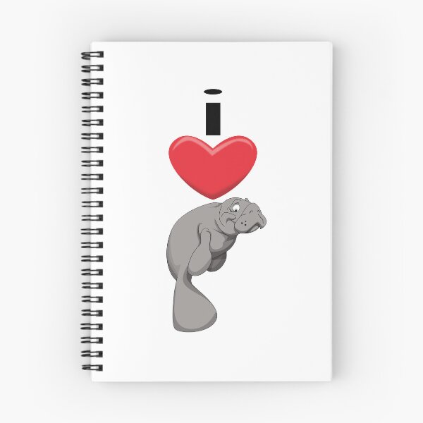 Item preview, I Heart Manatees designed and sold by wickedcartoons.
