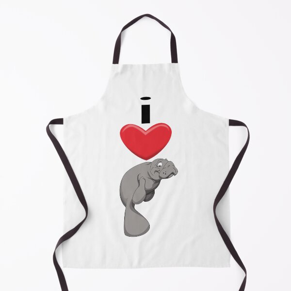 Item preview, I Heart Manatees designed and sold by wickedcartoons.