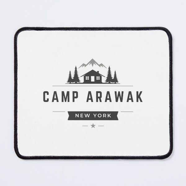 Item preview, Camp Arawak 80s horror movie influenced design designed and sold by RetroDesignsNW.