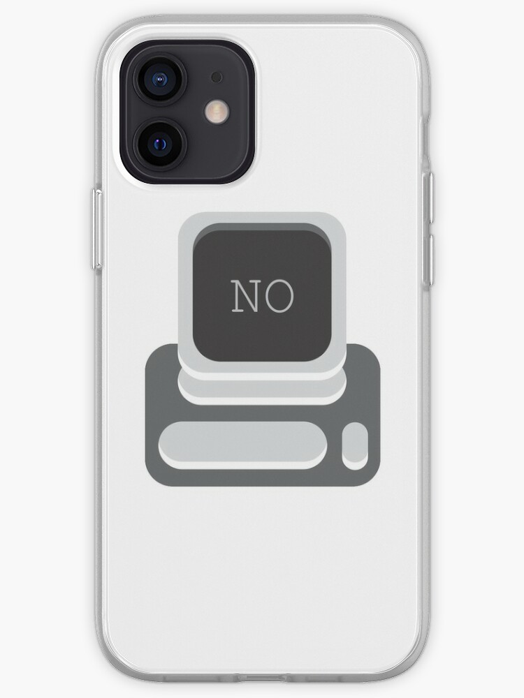 Little Britain Computer Says No Gray Iphone Case Cover By Wampa Stompa Redbubble