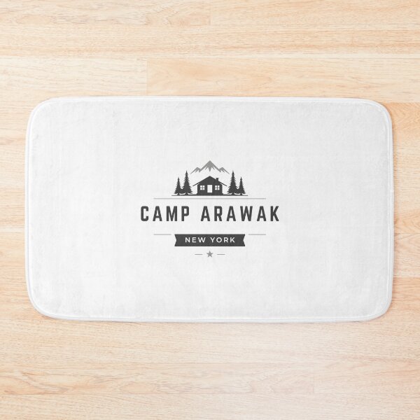 Item preview, Camp Arawak 80s horror movie influenced design designed and sold by RetroDesignsNW.