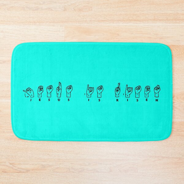 Item preview, Jesus is risen (sign language) designed and sold by Warih.