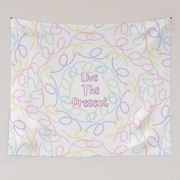 Item preview, Live The Present: Positive Life Quotes designed and sold by BasmalaSubhani.