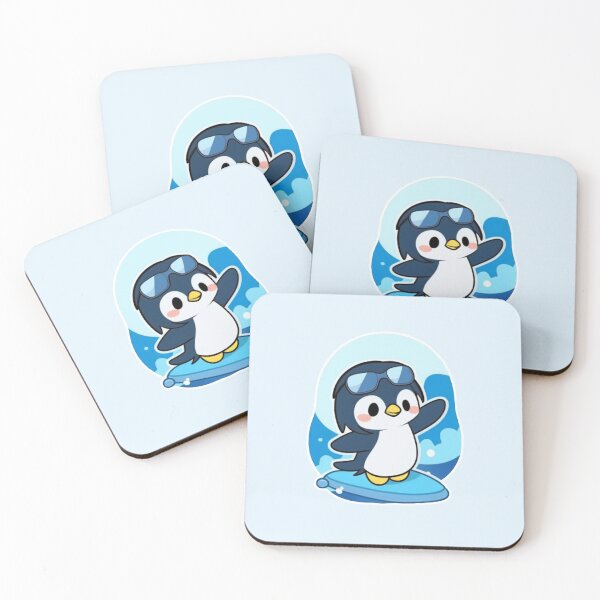 Item preview, Surfing Penguin: Catching Waves in Style designed and sold by dj0903.