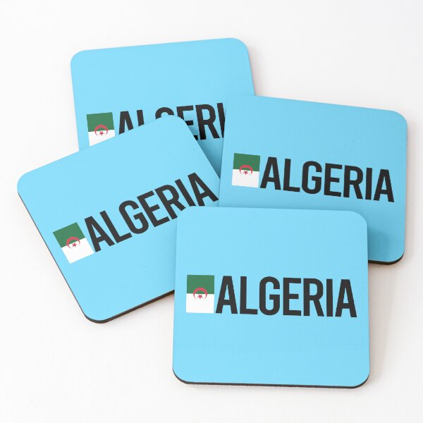 Item preview, Algeria Country Flag - Minimal Design collection designed and sold by randomorder.