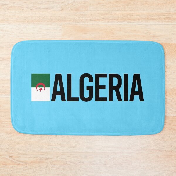 Item preview, Algeria Country Flag - Minimal Design collection designed and sold by randomorder.