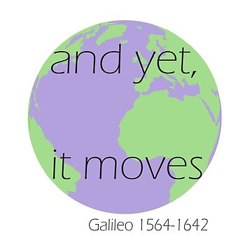 and yet it moves galielo