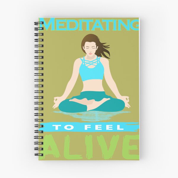 Item preview, Meditating to feel alive  designed and sold by LiberaCaballo.