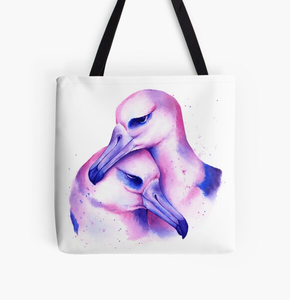 Bi Pride Albatross All Over Print Tote Bag