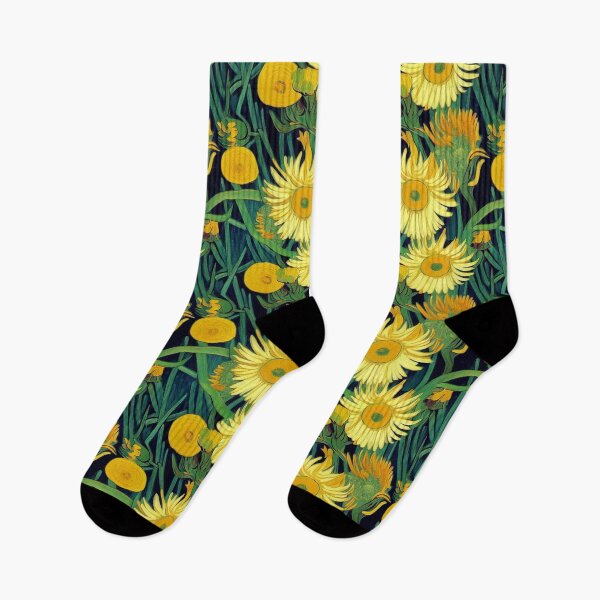 Item preview, sunflower pattern designed and sold by CustomPrintHub.