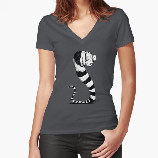 Fitted V-Neck T-Shirt