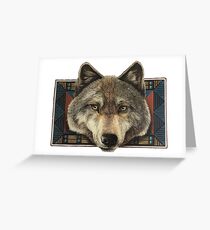 Wolf Greeting Card