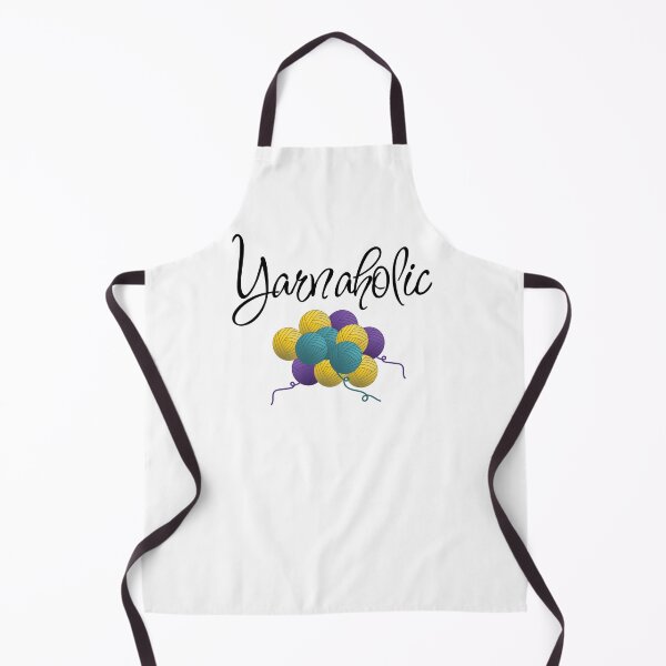 Item preview, Yarnaholic funny text design for crocheters, knitters, yarn collectors designed and sold by wondertree.